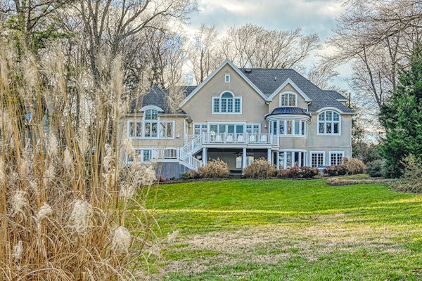Beautiful waterfront home on The Chesapeake Bay with private dock & beach access