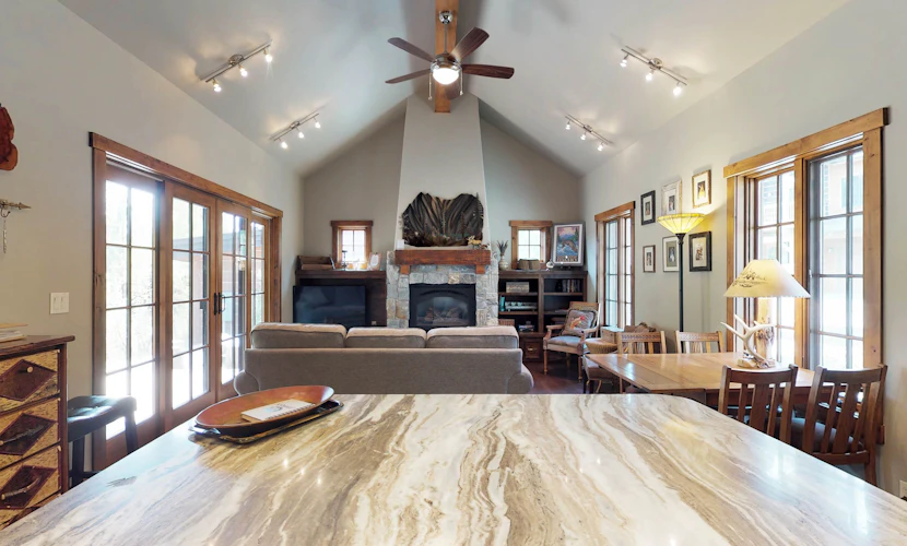 Tamarack Ski In Out Cottage with Fire Pit