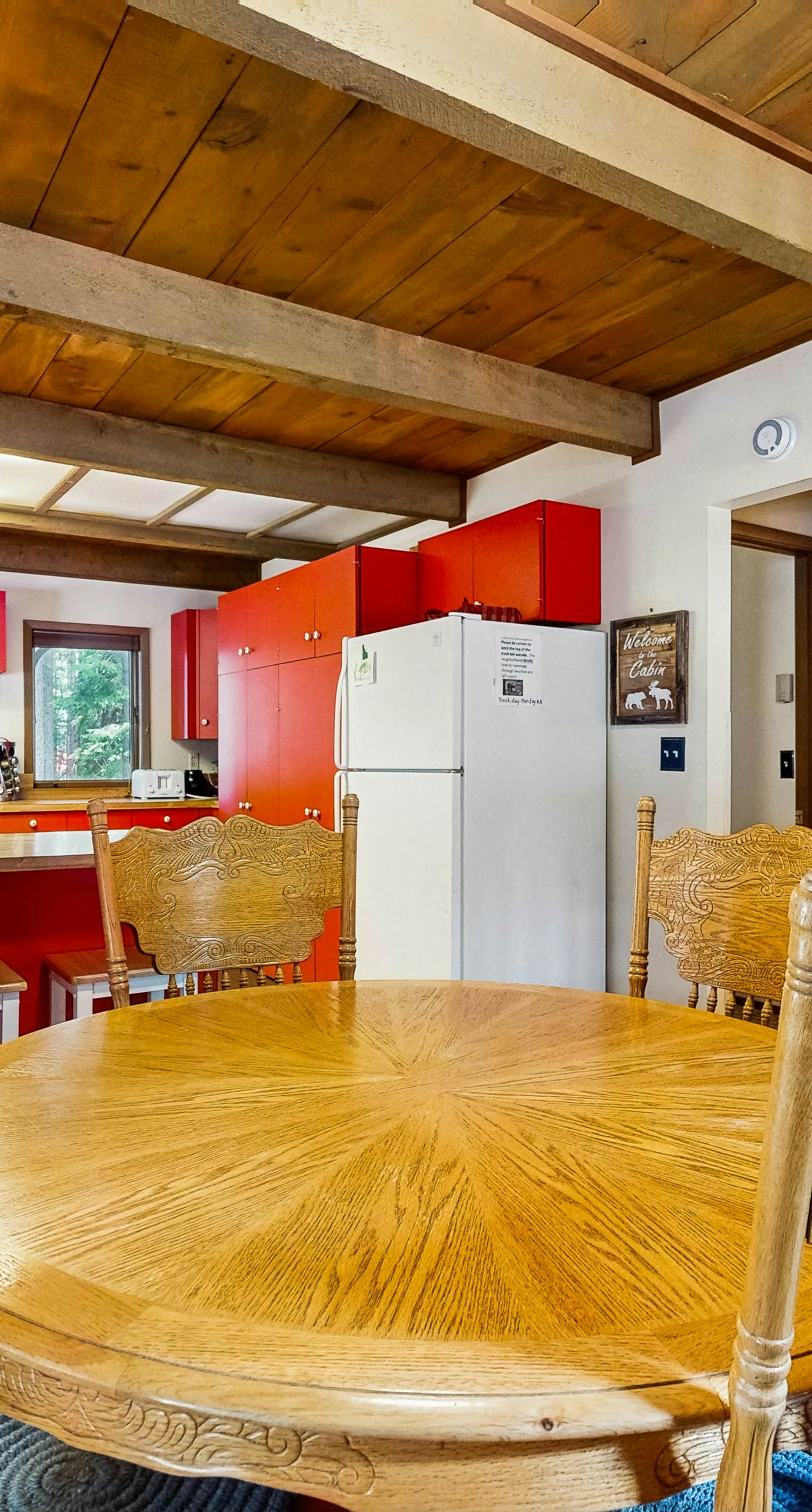 Rustic Cabin with Wrap-Around Deck Near Lake