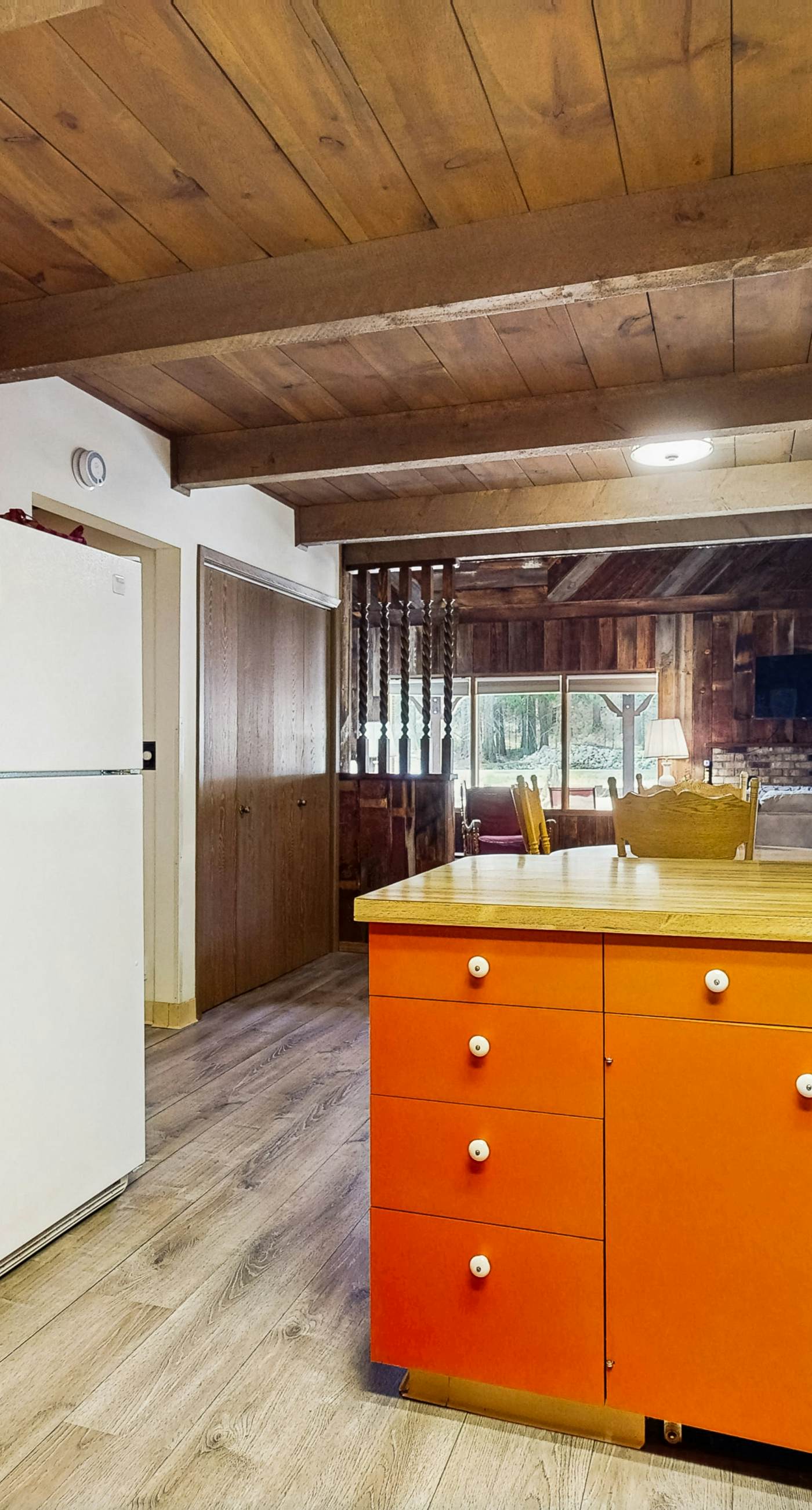 Rustic Cabin with Wrap-Around Deck Near Lake