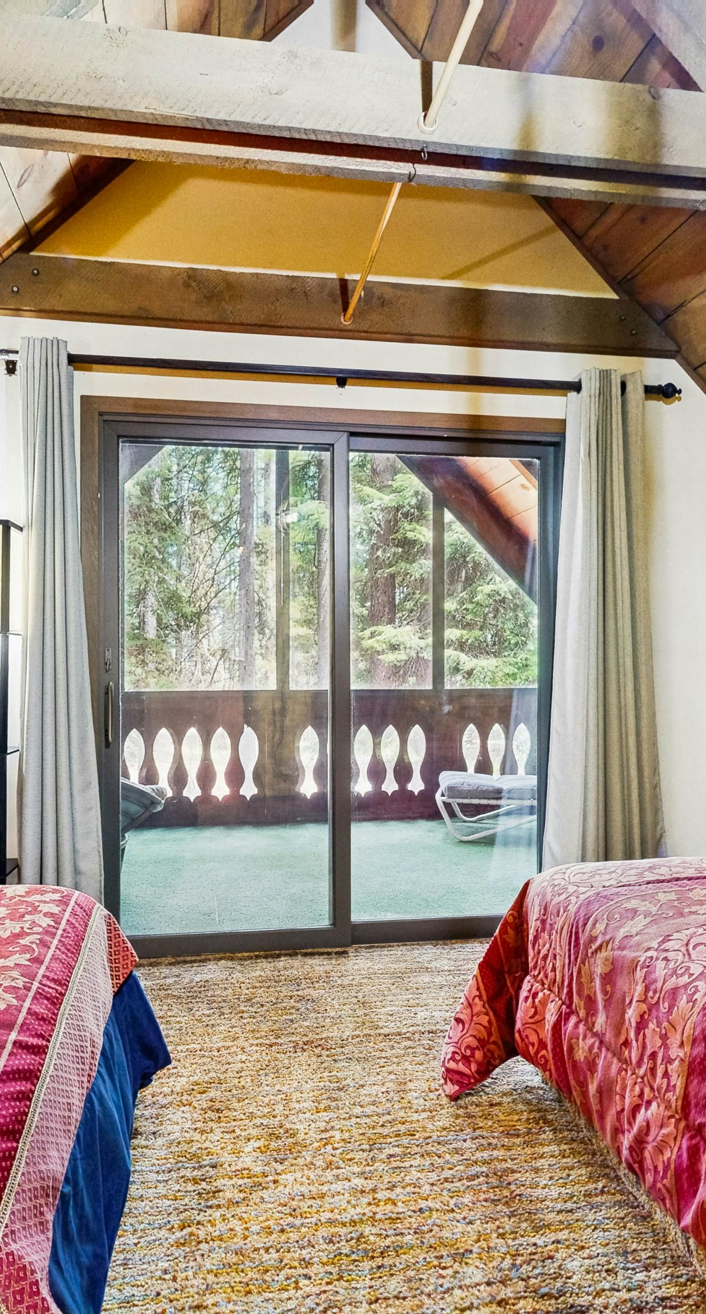 Rustic Cabin with Wrap-Around Deck Near Lake