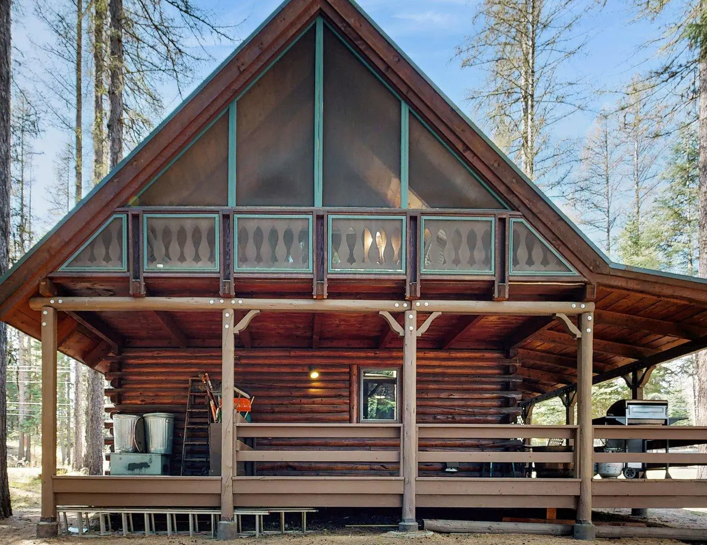 McCall Log Cabin, NearDowntown, Trailer Parking