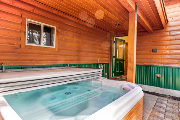 Rustic-Modern Cabin with Hot Tub Access