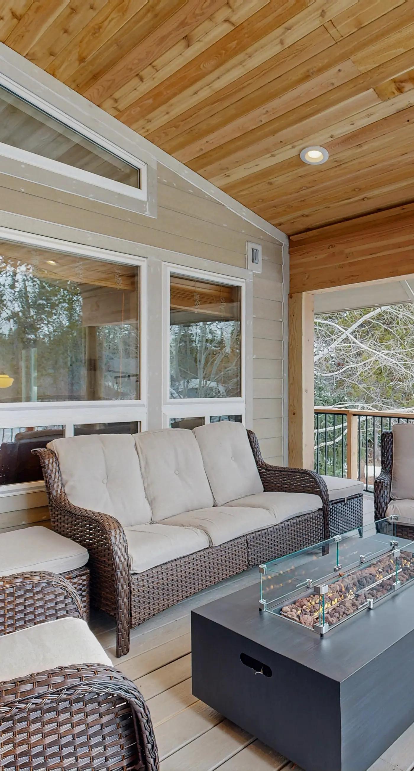 McCall Retreat with Wraparound Deck & Views