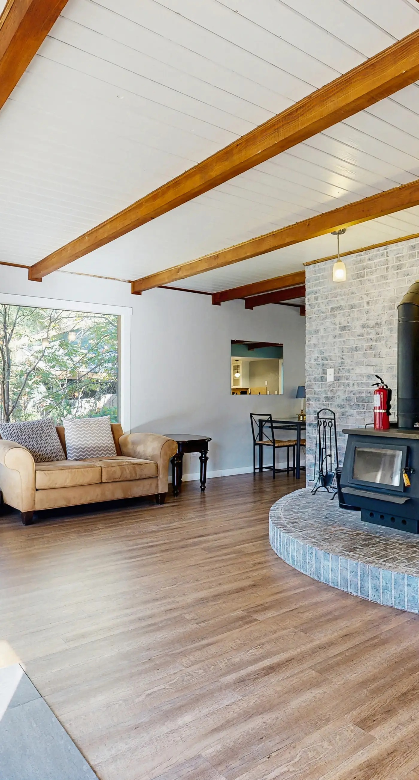 Fenced Yard Cabin | Hot Tub, Walk to Beach