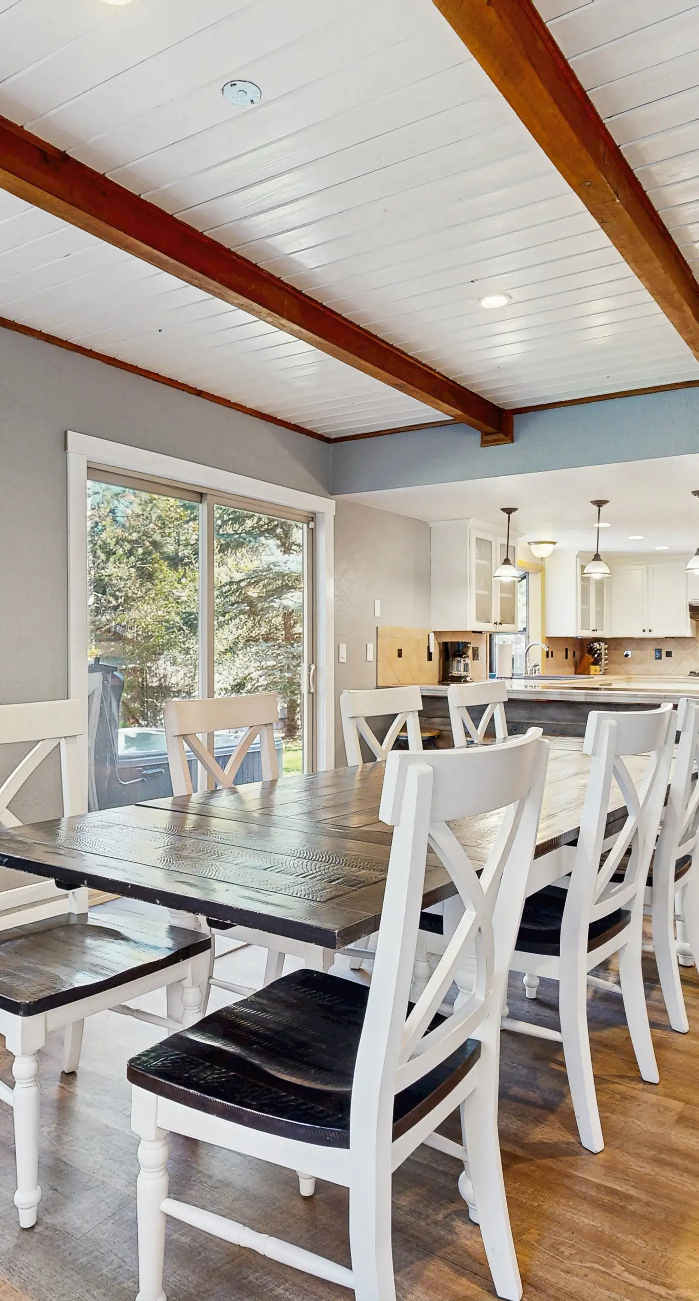 Fenced Yard Cabin | Hot Tub, Walk to Beach