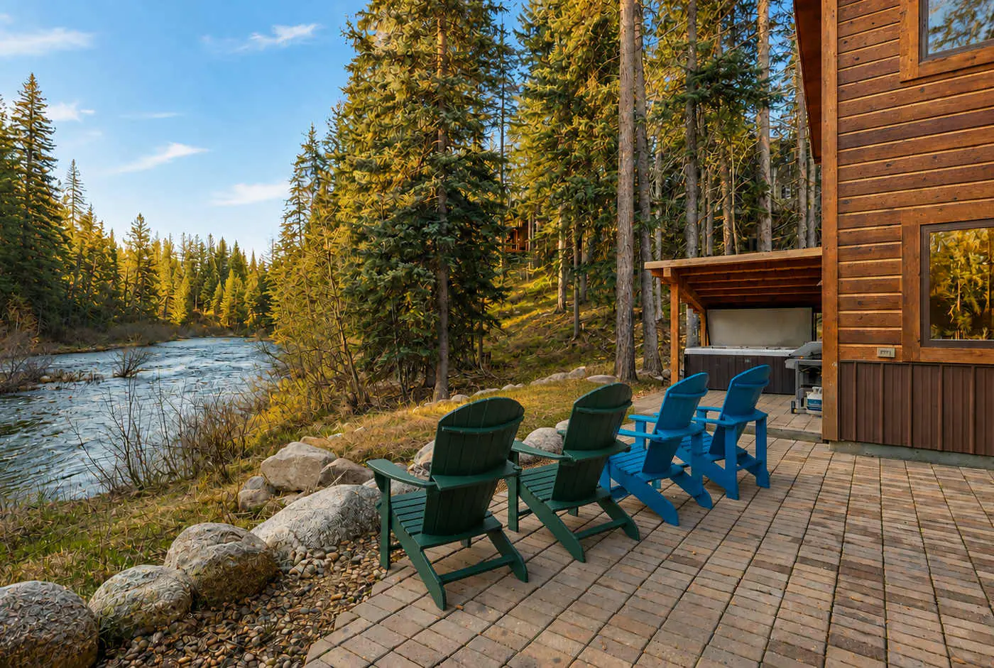 Payette Riverfront Retreat, Hot Tub, Sauna, Views 