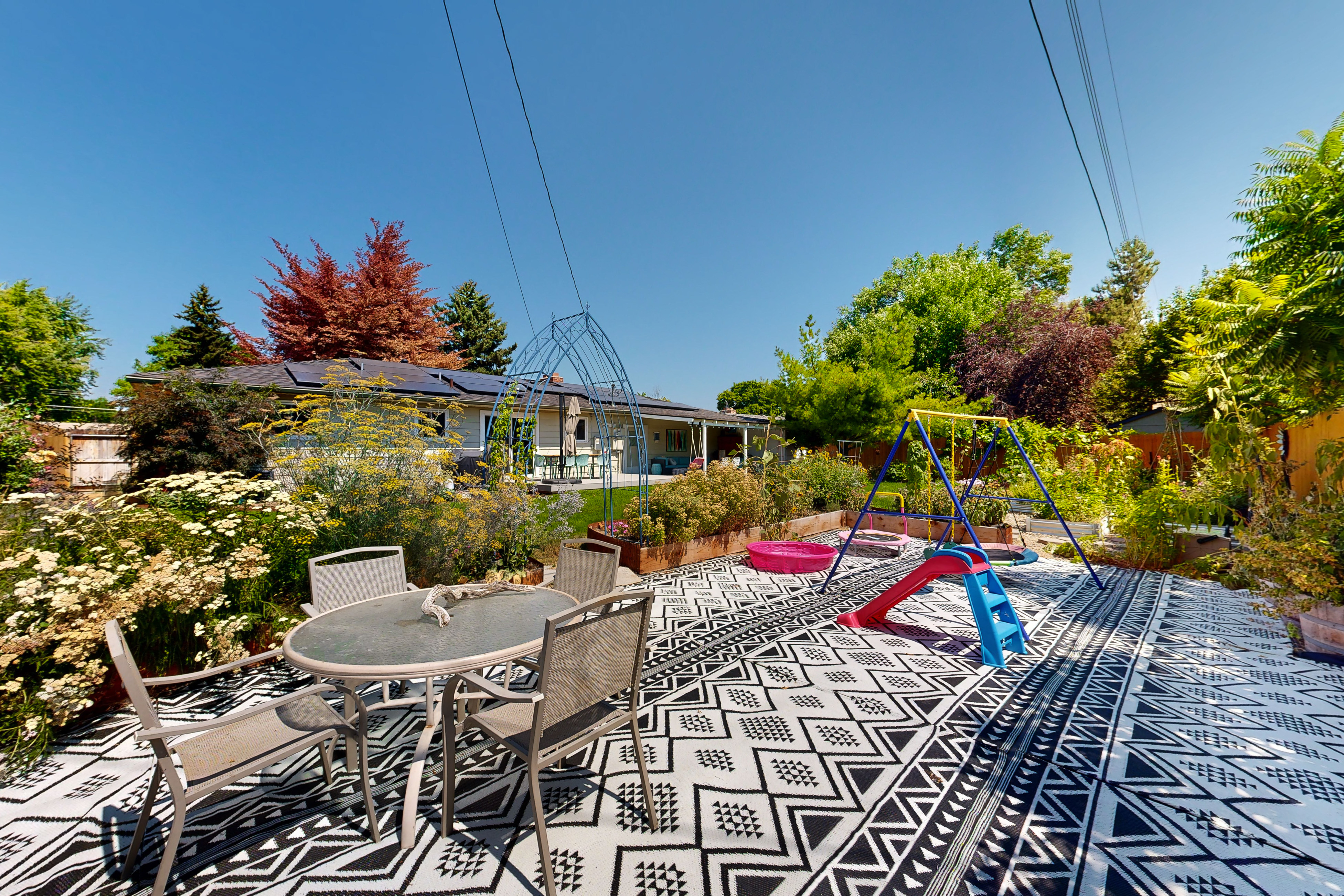 Family Friendly Boise Home | Patio & Yard