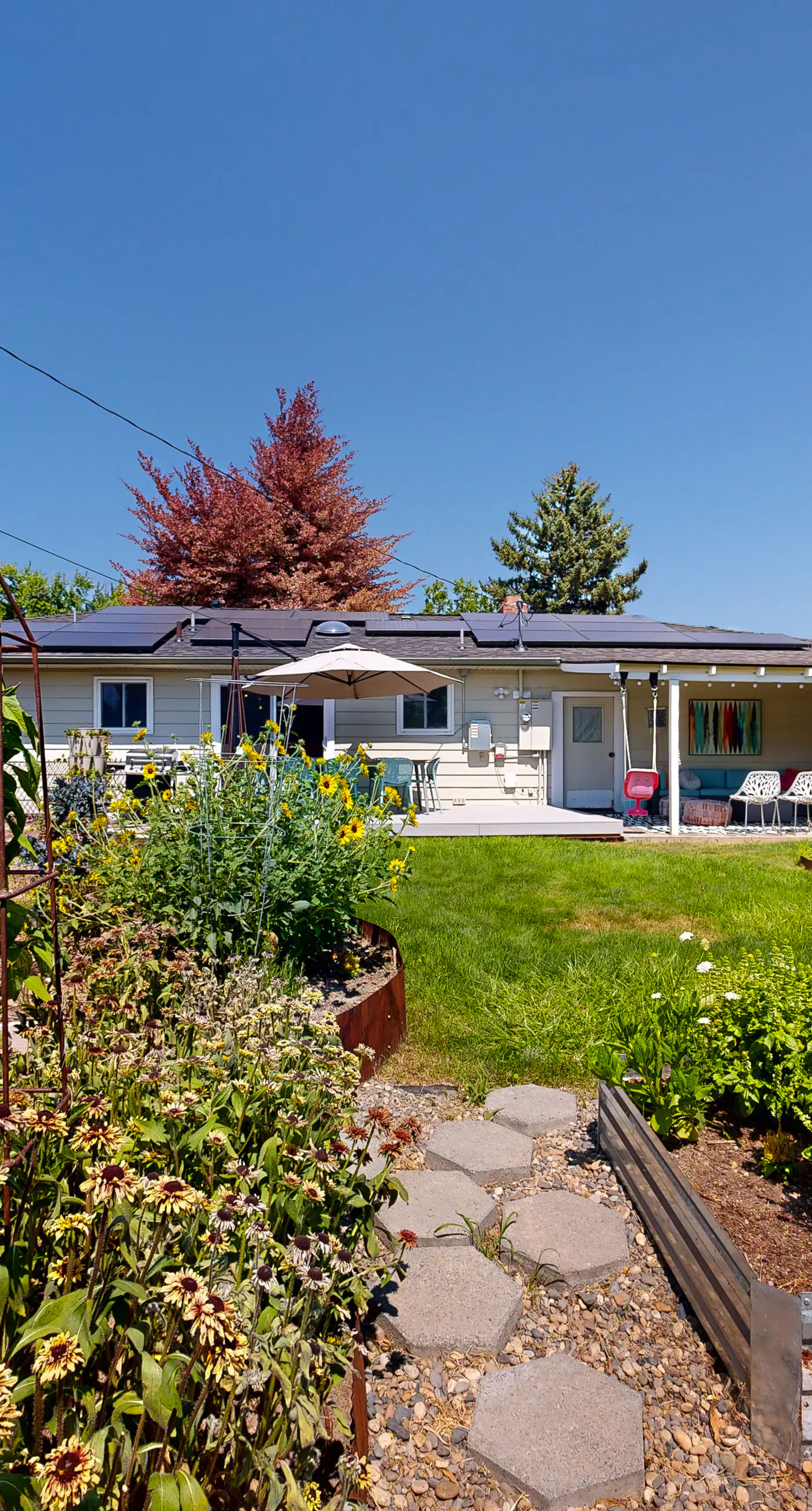 Family Friendly Boise Home | Patio & Yard