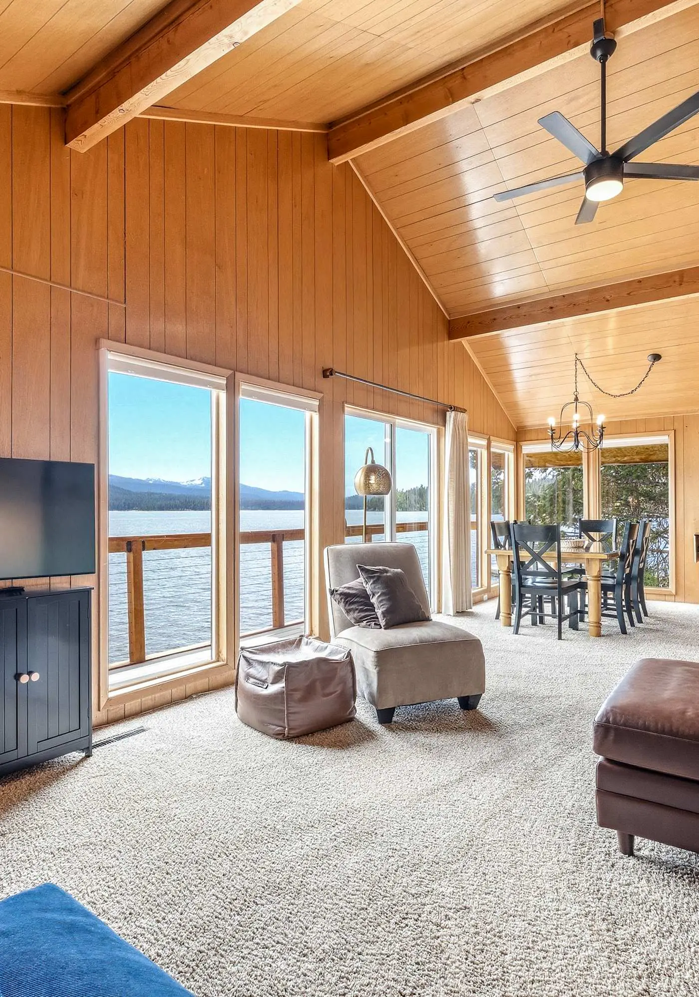 Secluded Lake Home - Dock, Deck & Beach Access