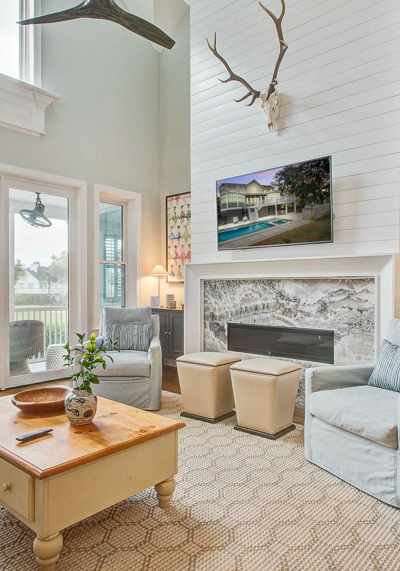 Elegant Coastal Retreat w/ Pool, Spa, & Golf Views