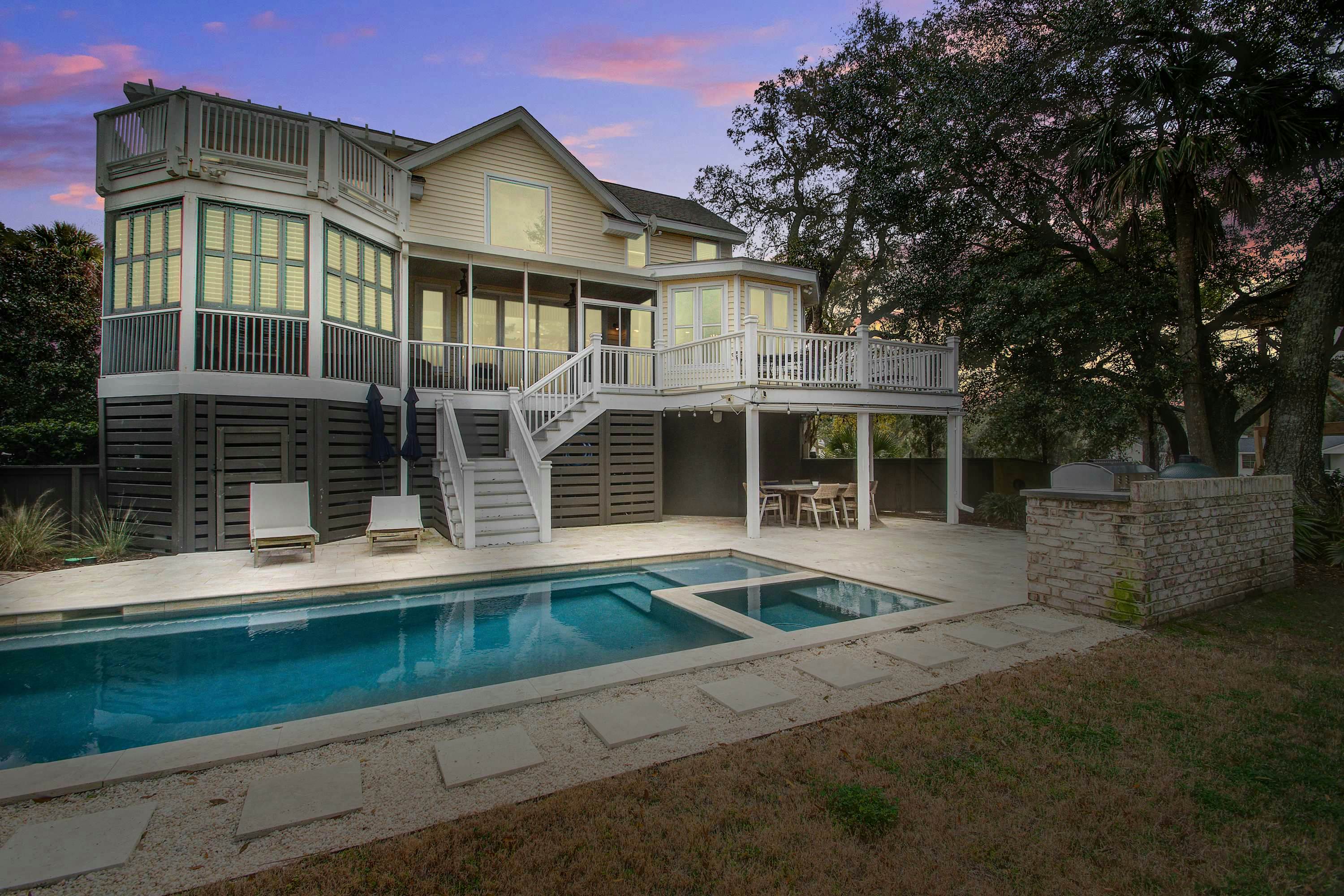 Elegant Coastal Retreat w/ Pool, Spa, & Golf Views