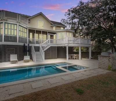 Elegant Coastal Retreat w/ Pool, Spa, & Golf Views