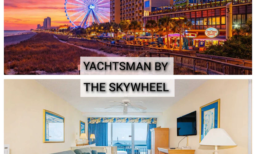 Oceanfront Suite -Near SkyWheel and Pier! Yachtsman 504