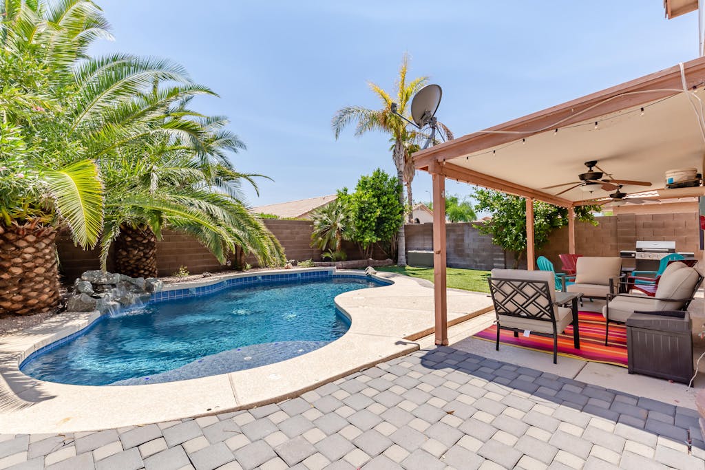 Relax in Style! Private Pool, Resort Backyard & 4BR Luxury Oasis in Chandler