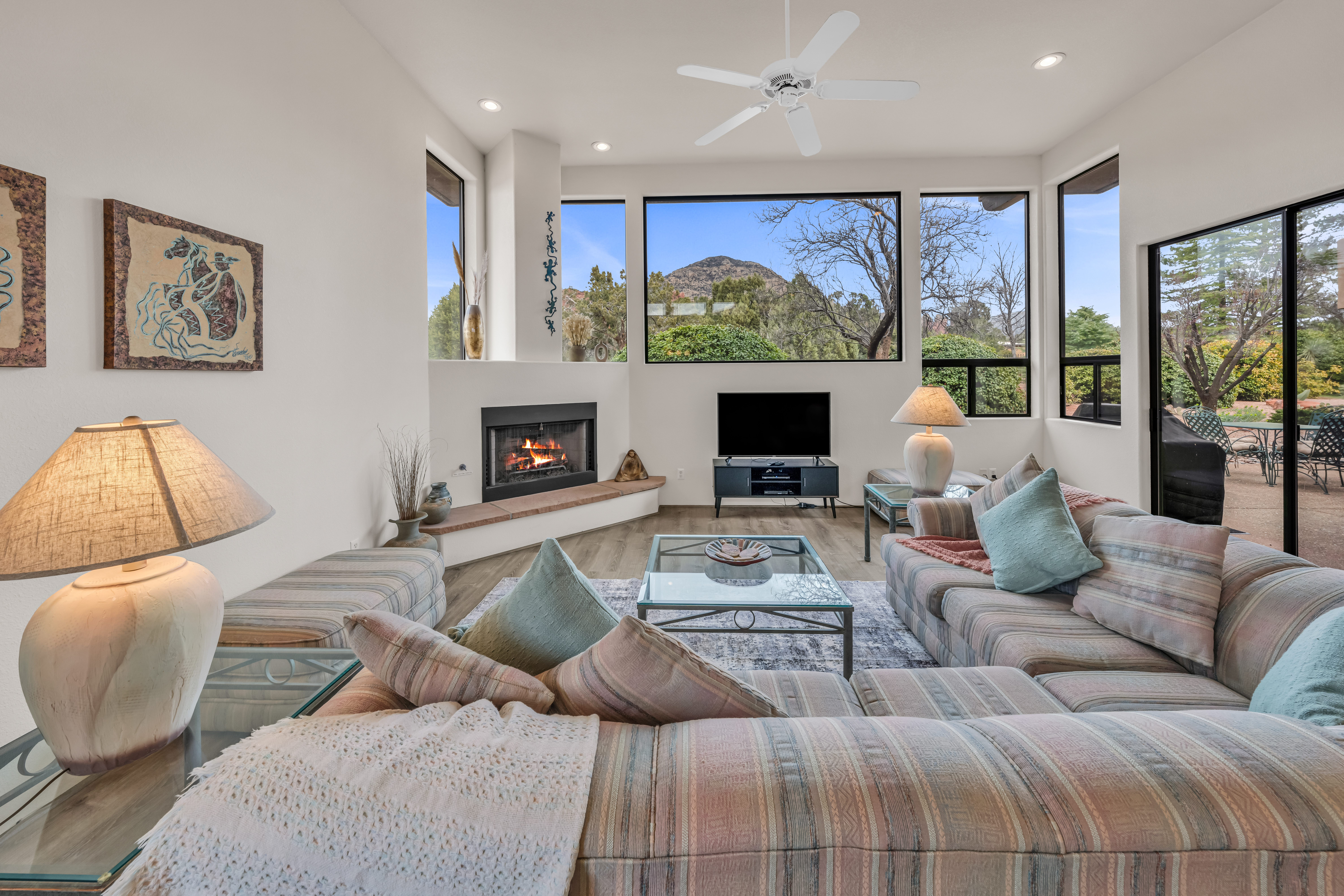 *SANITIZED* ~ Santa Susana ~ 2BR/2BA Single Level Townhome in West Sedona with Superior Views