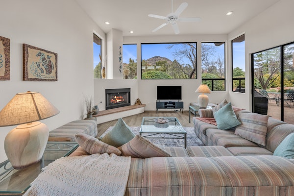 *SANITIZED* ~ Santa Susana ~ 2BR/2BA Single Level Townhome in West Sedona with Superior Views