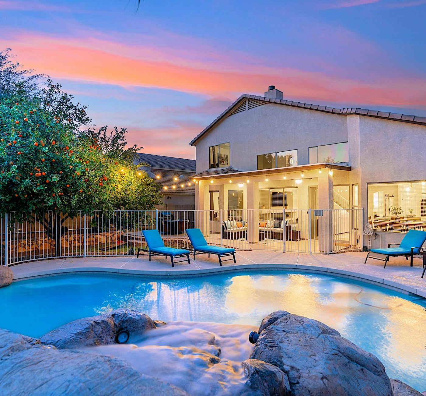 Orange Blossom Hideaway