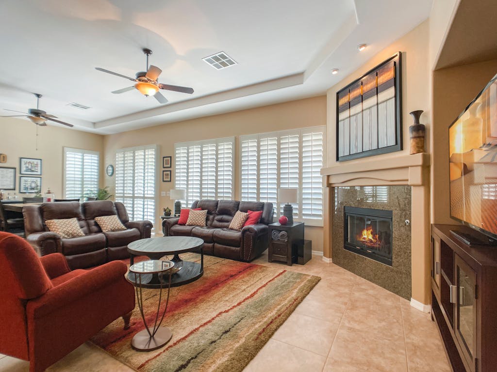 Lovely single story home located in the active adult 55+ community of Trilogy at Power Ranch.