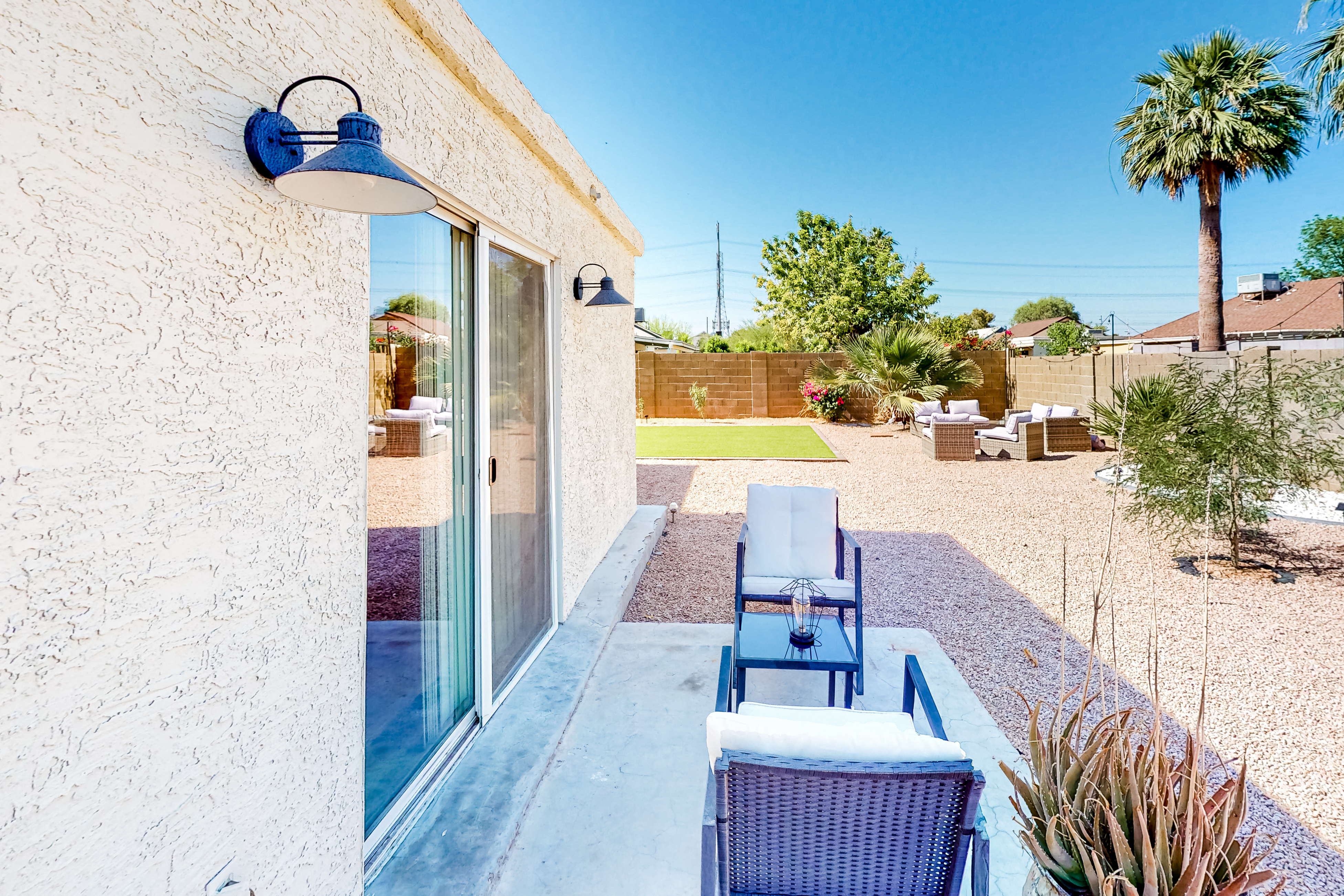 Charming home near walking paths with a work desk, grill, & patio - dog-friendly