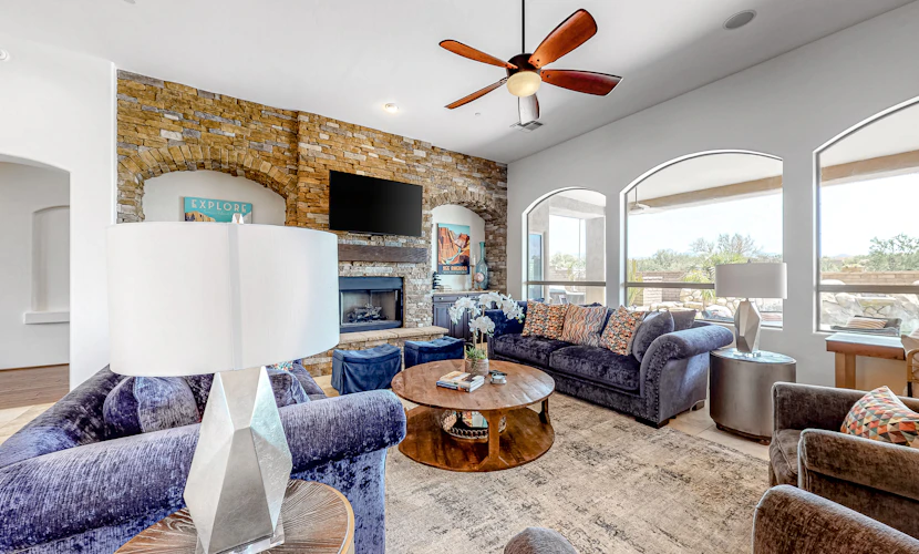 Dog-Friendly Desert Oasis w/ a Gourmet Kitchen, Private Pool, & Putting Green