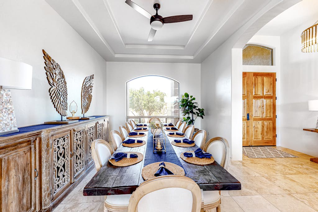 Dog-Friendly Desert Oasis w/ a Gourmet Kitchen, Private Pool, & Putting Green