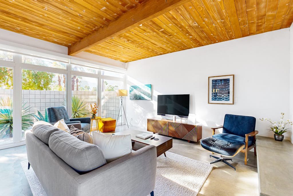 Mid-Century Modern Meiselman Home with Backyard Oasis, Pool & Spa