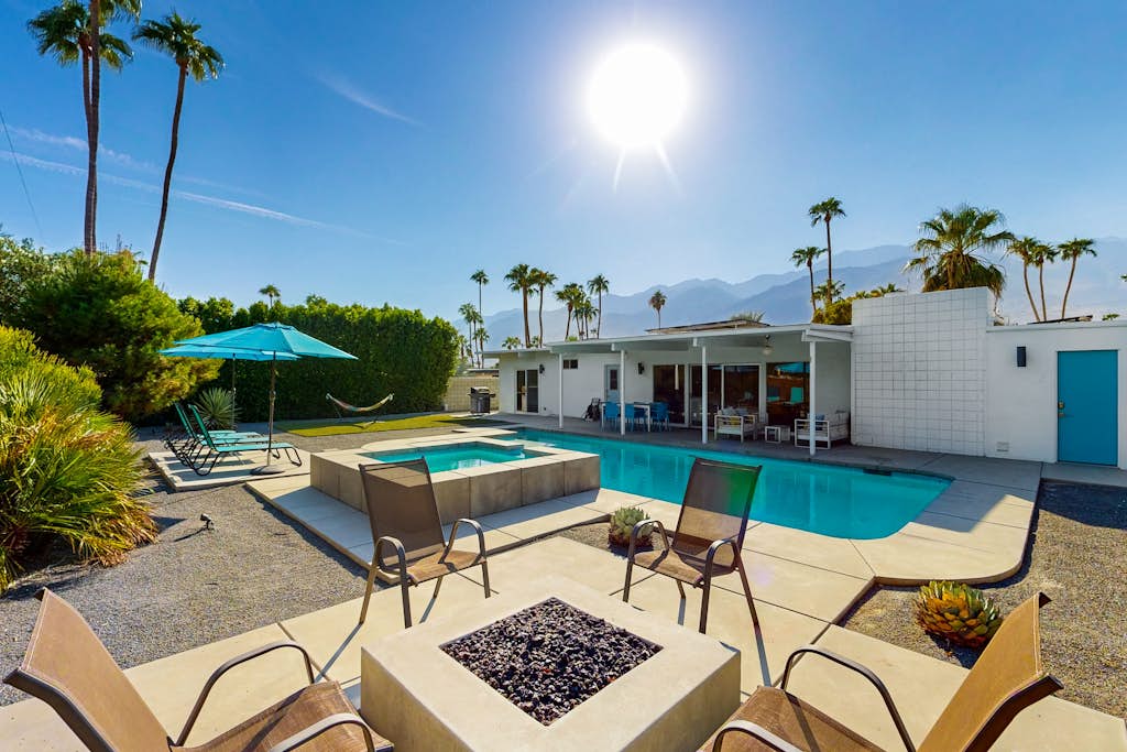Mid-Century Modern Meiselman Home with Backyard Oasis, Pool & Spa