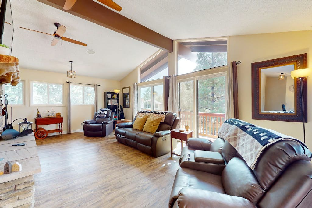 Shadow Mountain Village Escape | 2 Living Areas, Deck & Yard | Walk to Trail