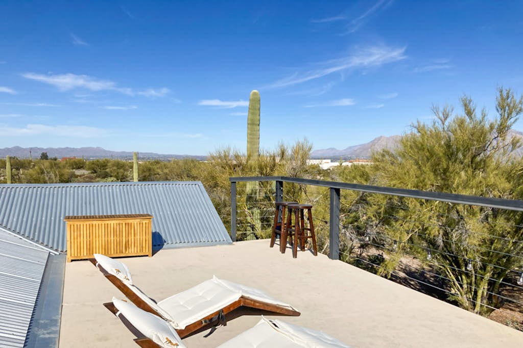 Secluded, dog-friendly home on 3.5-acres with mountain views & upper deck