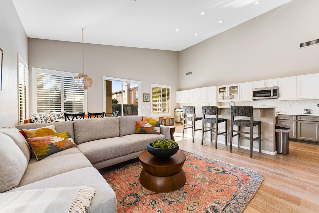 Private pool home with walled yard, firepit, grill & lanai - dog-friendly