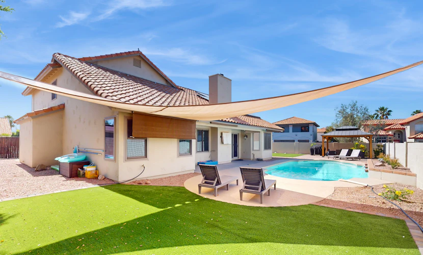 Stunning two-story home with pool, pool table, Ping-Pong table & patio