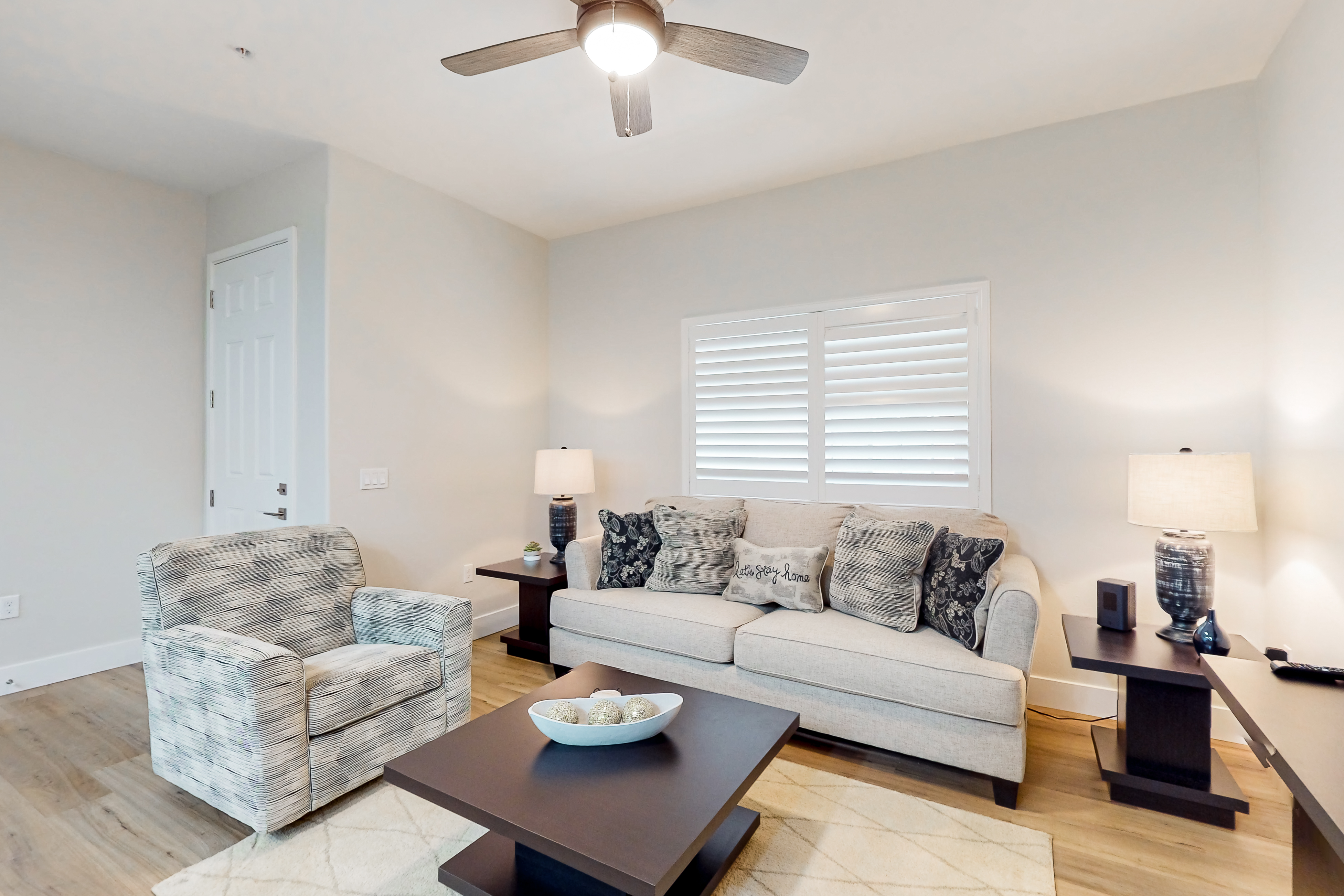 Chic dog-friendly condo with pool, central AC, washer/dryer, & grill