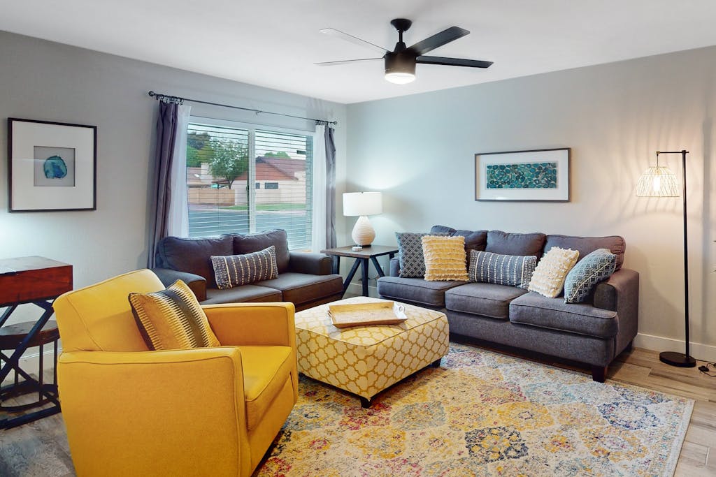 Relax Poolside at Spacious Mesa Home with Grill, & Central AC - Prime Location