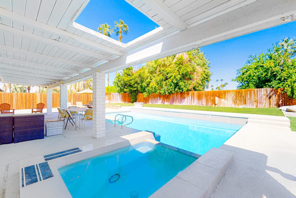 Dreamy, dog-friendly home w/ private pool, spa & terrace - near El Paseo