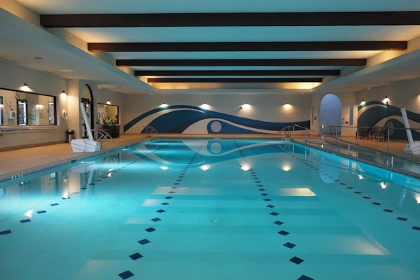 Modern 55+ home with community pool, clubhouse, gym, pickleball