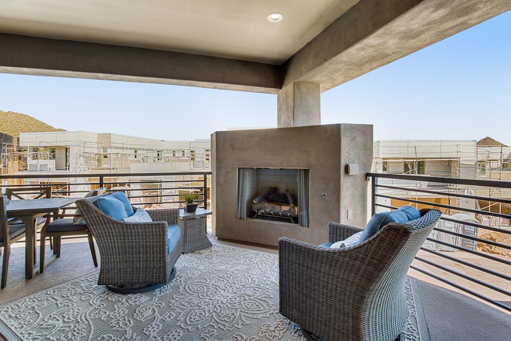 Inviting townhouse with pool, hot tub, balcony, central AC, & W/D