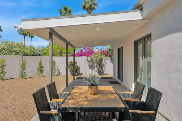 Newly renovated, this home offers a modern retreat with amenities