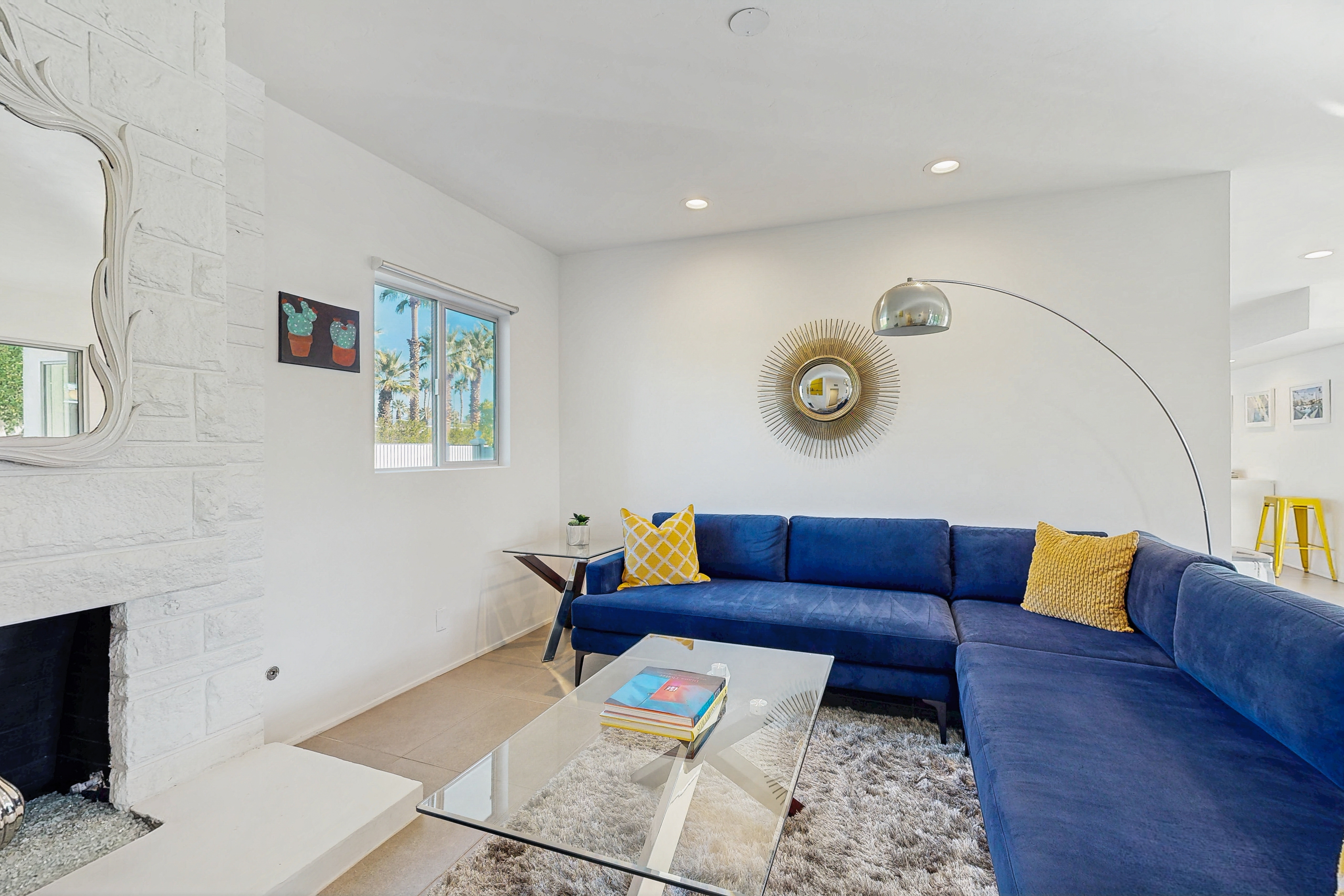 Mid-century, dog-friendly home w/yard, pool, spa, & gas grill-close to downtown