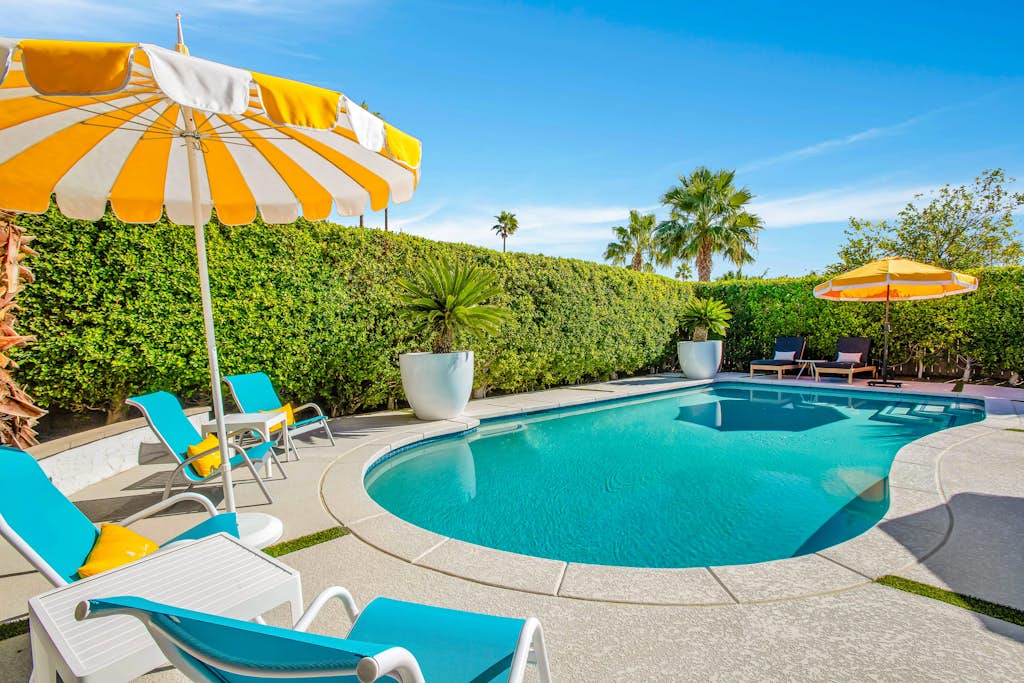 Mtn-view home with private pool, large patio, streaming, fireplace, grill, & W/D