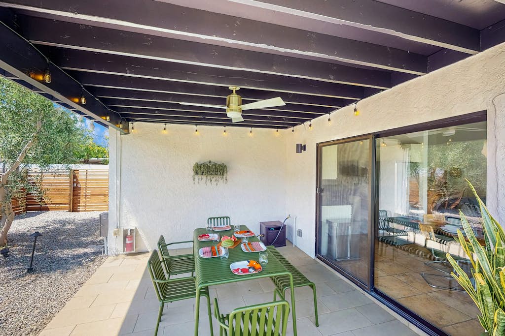 Jewel on a double lot with a private pool, spa, and resort like yard