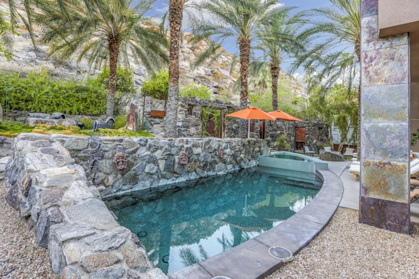 One-of-a-kind luxury home with private pool & spa, WiFi, AC & on-site ruins