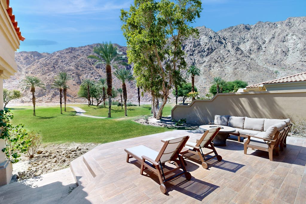 Lavish condo on 14th tee of Arnold Palmer course at PGA West