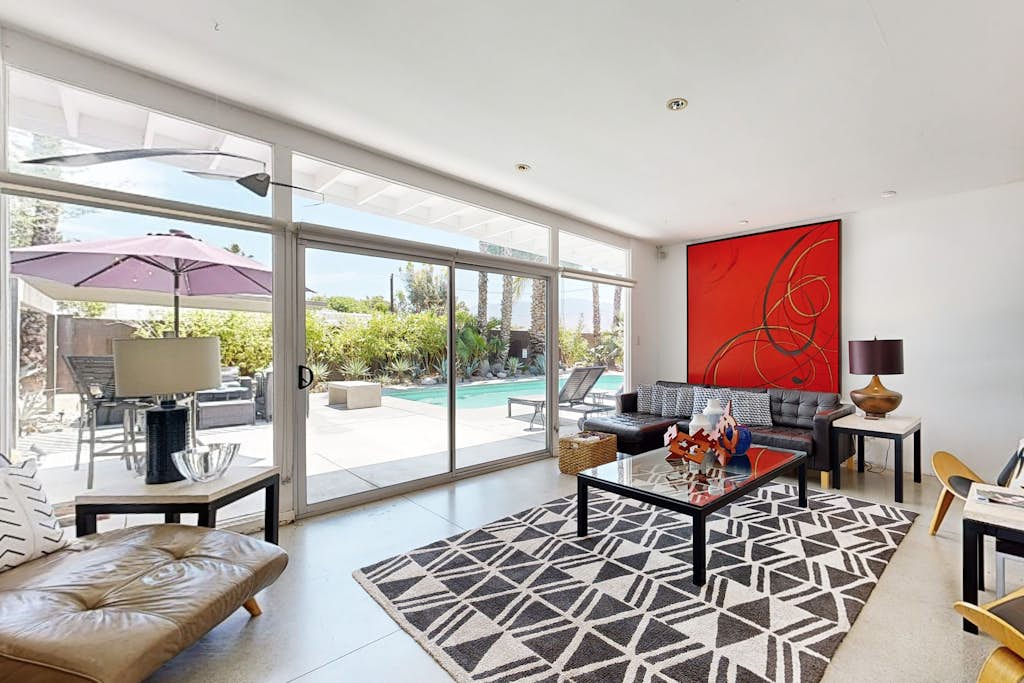 Mid-Century Jack LaLanne home with pool, spa & firepit