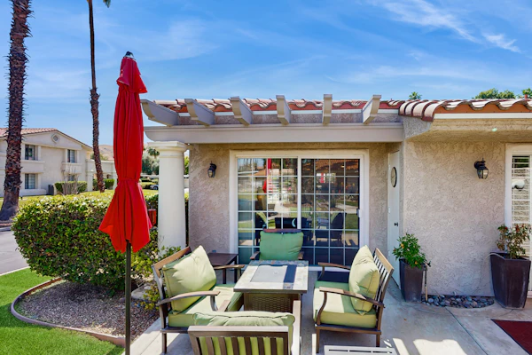 Mesquite Country Club | Corner-Unit with 2 Patios | Pool, Hot Tub & Tennis