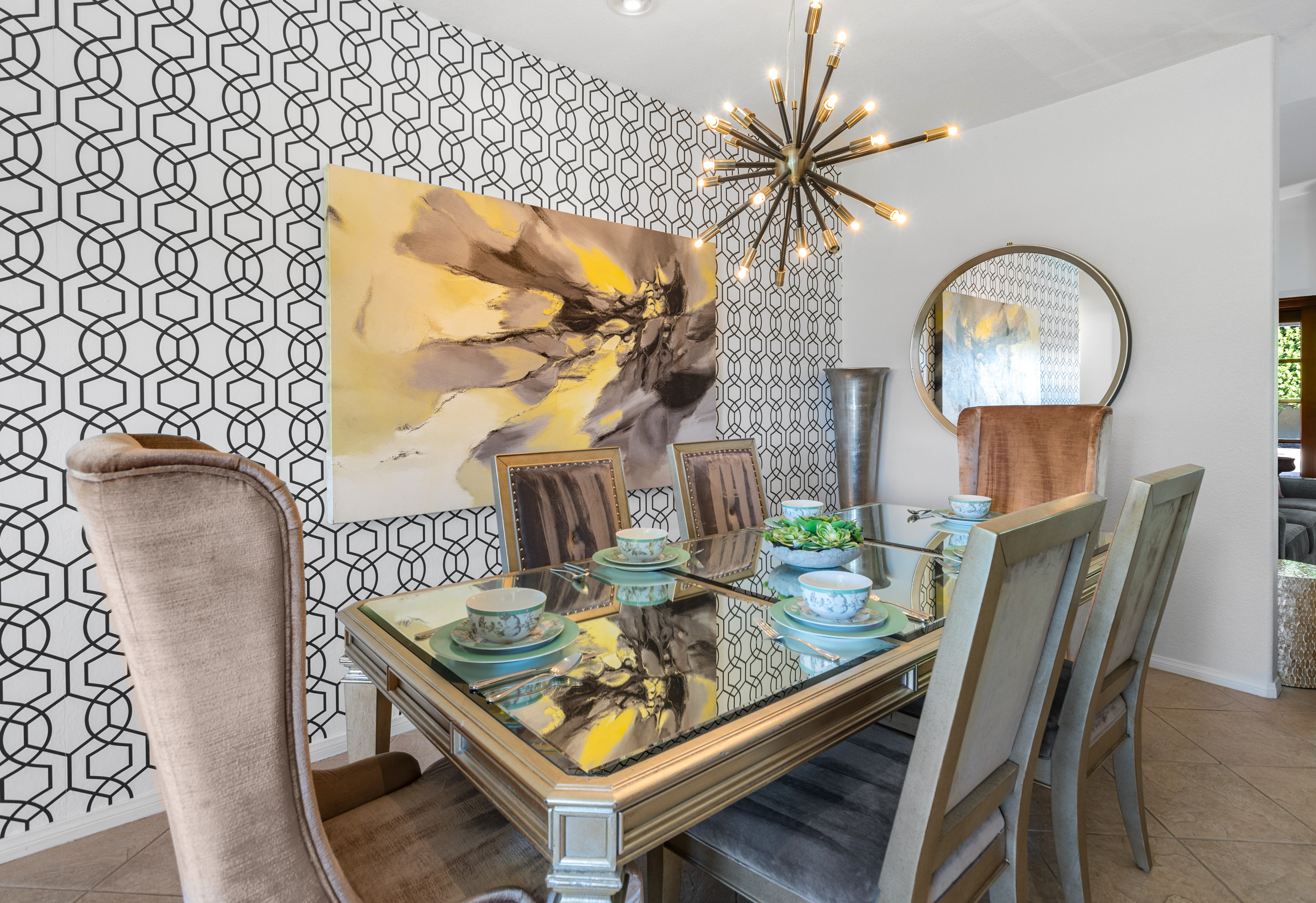 Stylish, dog-friendly home with private pool, pool spa, enclosed yard & grill