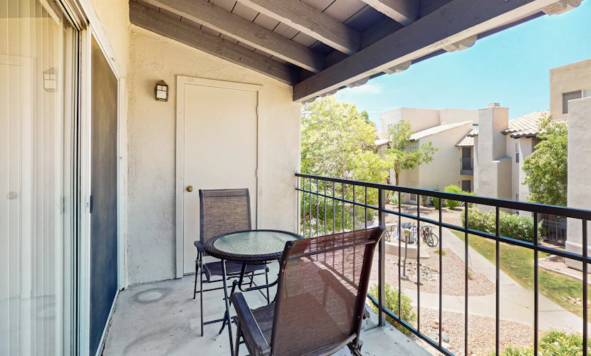 This charming retreat offers all the comforts of home and more