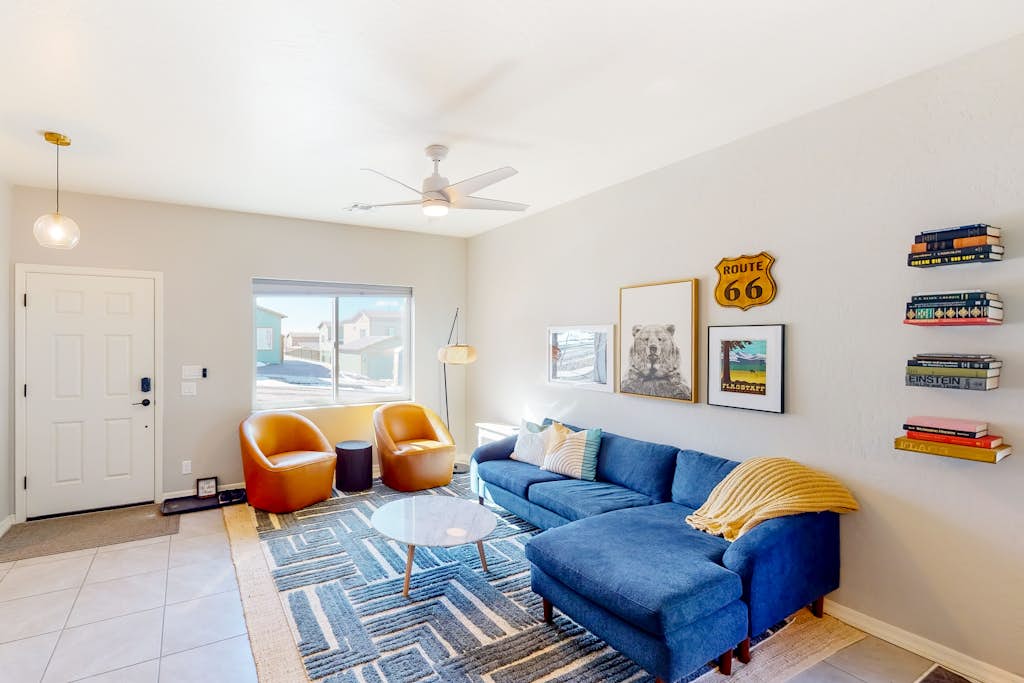 Two-story mountain view retreat with two primary suites & ideal layout