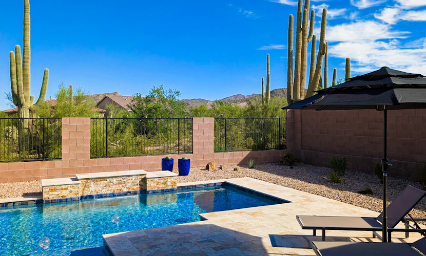 A perfect Arizona getaway in Dove Mountain w heated pool & gated community.