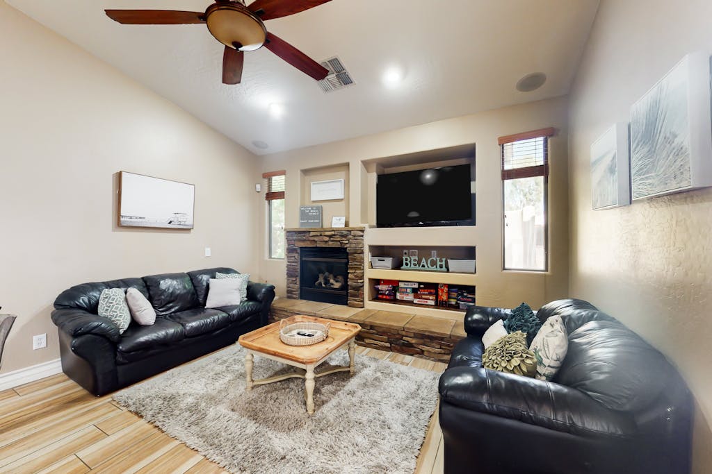 Spectacular oasis with private pool, large yard, & game room